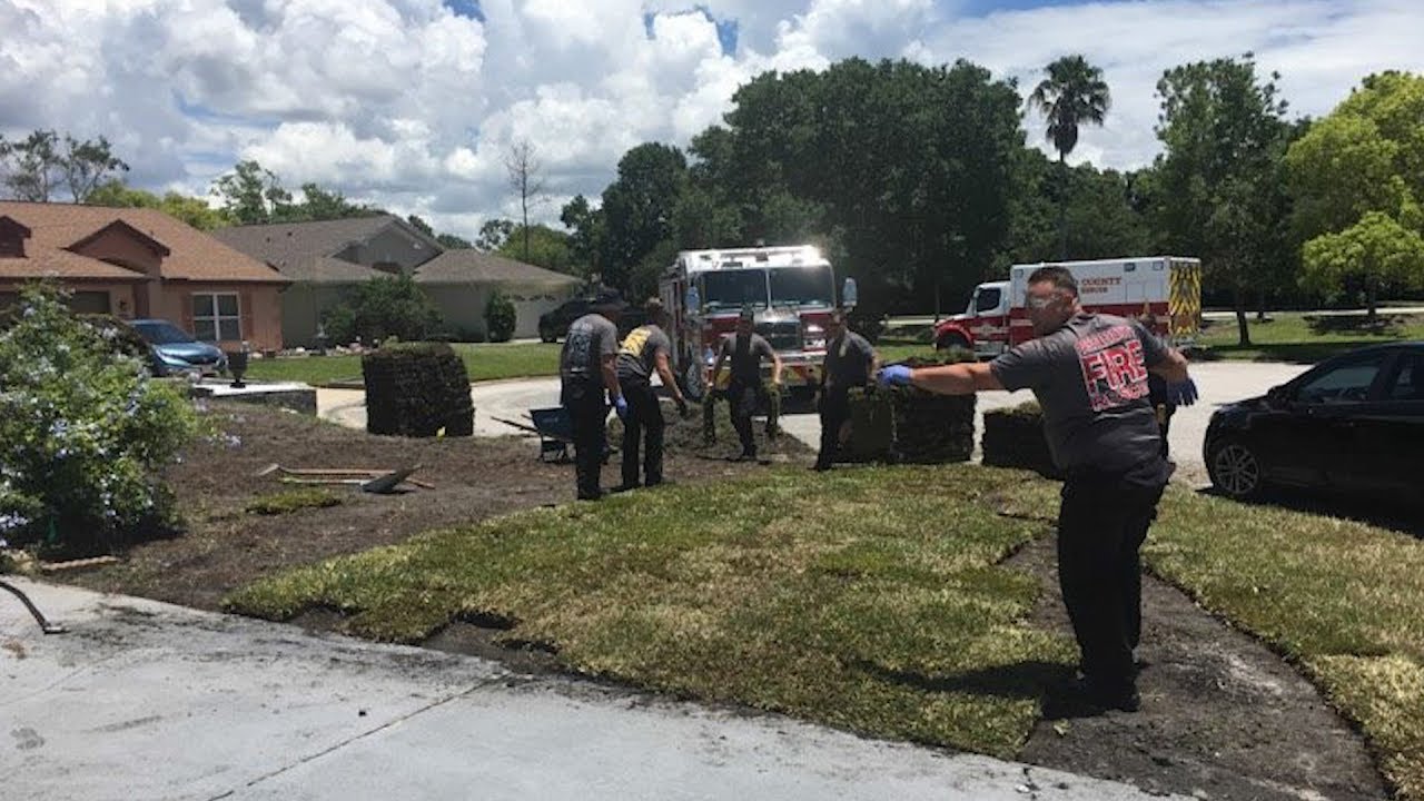 First-Responders Finish Man&rsquo;s Yard Work After Saving Him From Heart Attack