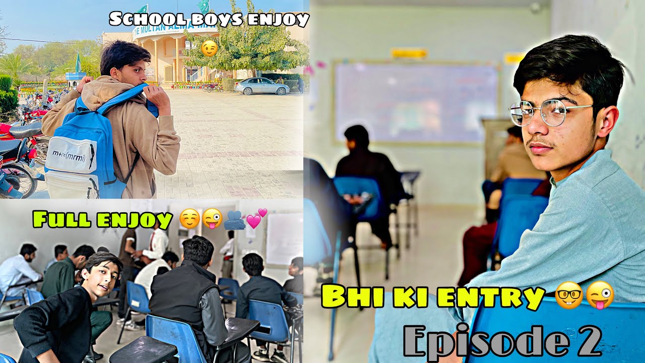 Aj school ma bacho ki larai 🤕🥷🏻/funny vlog😂😂😅 Episode 2