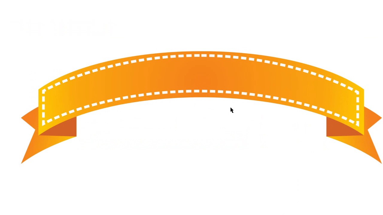 Изучите Corel Draw, чтобы сделать простую баннерную ленту ANGKA DESAIN - ANGKA DESAIN