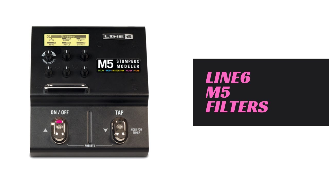 Line-6  M5 Stompbox Modeler (Filters) | 🎧 Complete Demo Test 🎧