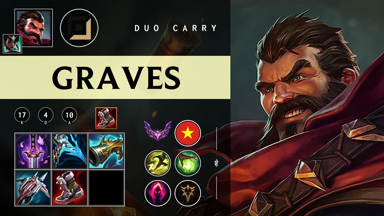 Graves ADC vs Jinx - VN Master Patch 26.05