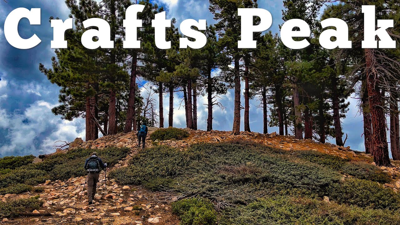 Day Hike to Crafts Peak, San Bernardino National Forest, Big Bear
