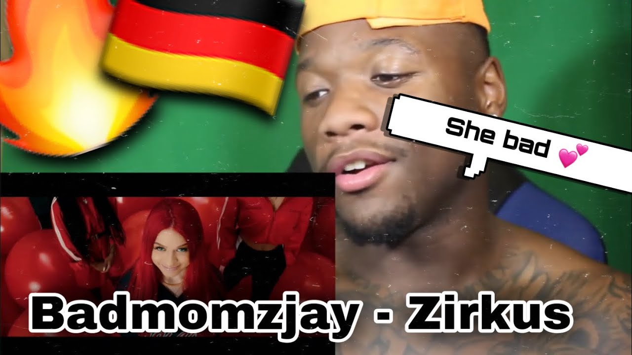 AMERICAN FIRST REACTION To badmómzjay ! 🇩🇪😱🔥 badmómzjay - Zirkus [Official Video] !