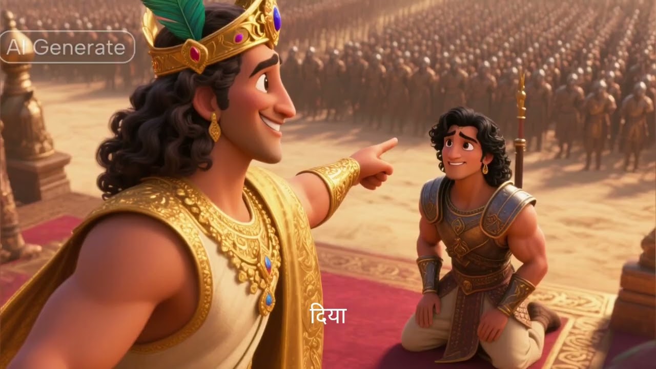 Krishna and the Mahabharata War | Bhagavad Gita Wisdom | Krishna Story Episode 12 |Holi Special 