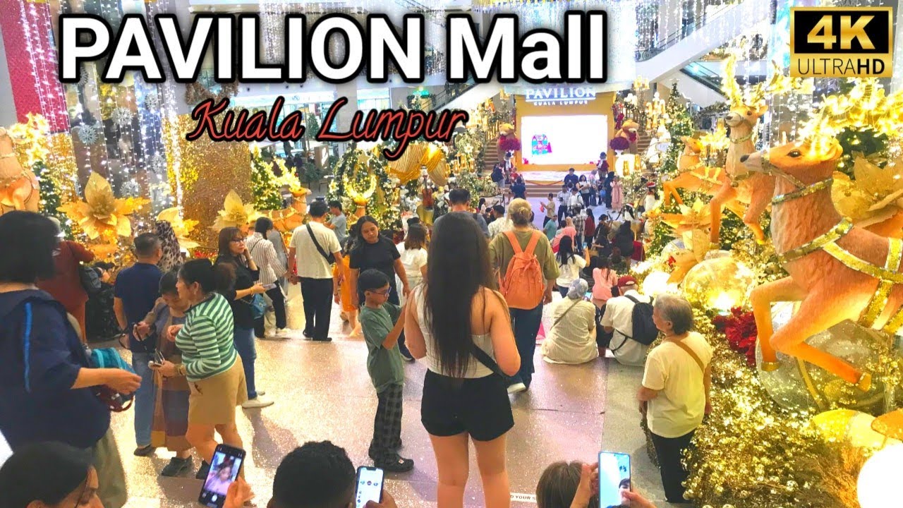 Pavilion Kuala Lumpur 🇲🇾| Luxury Shopping Mall Tour Fashion, Food & Lifestyle Mall[4k HDR]