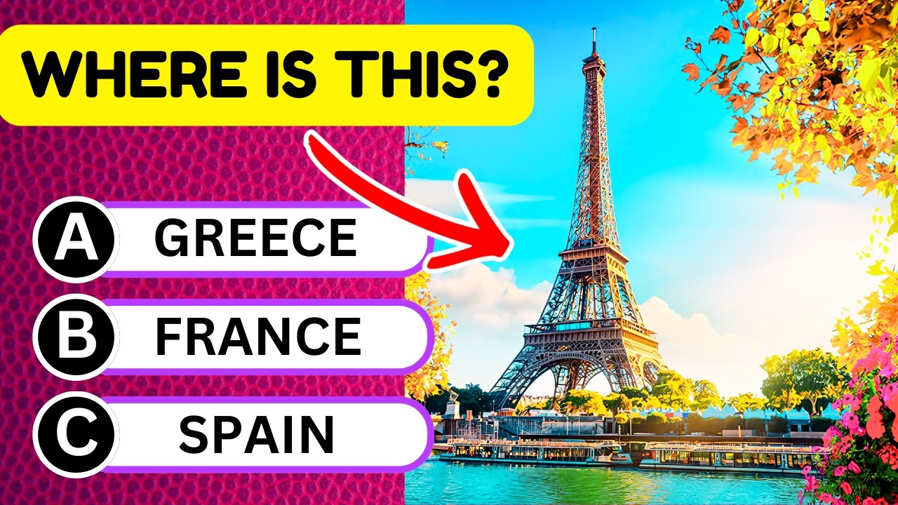 Guess the Country by the Landmark Quiz 🗽🗼🌎| Guess the Country By Its Monument | Famous Places
