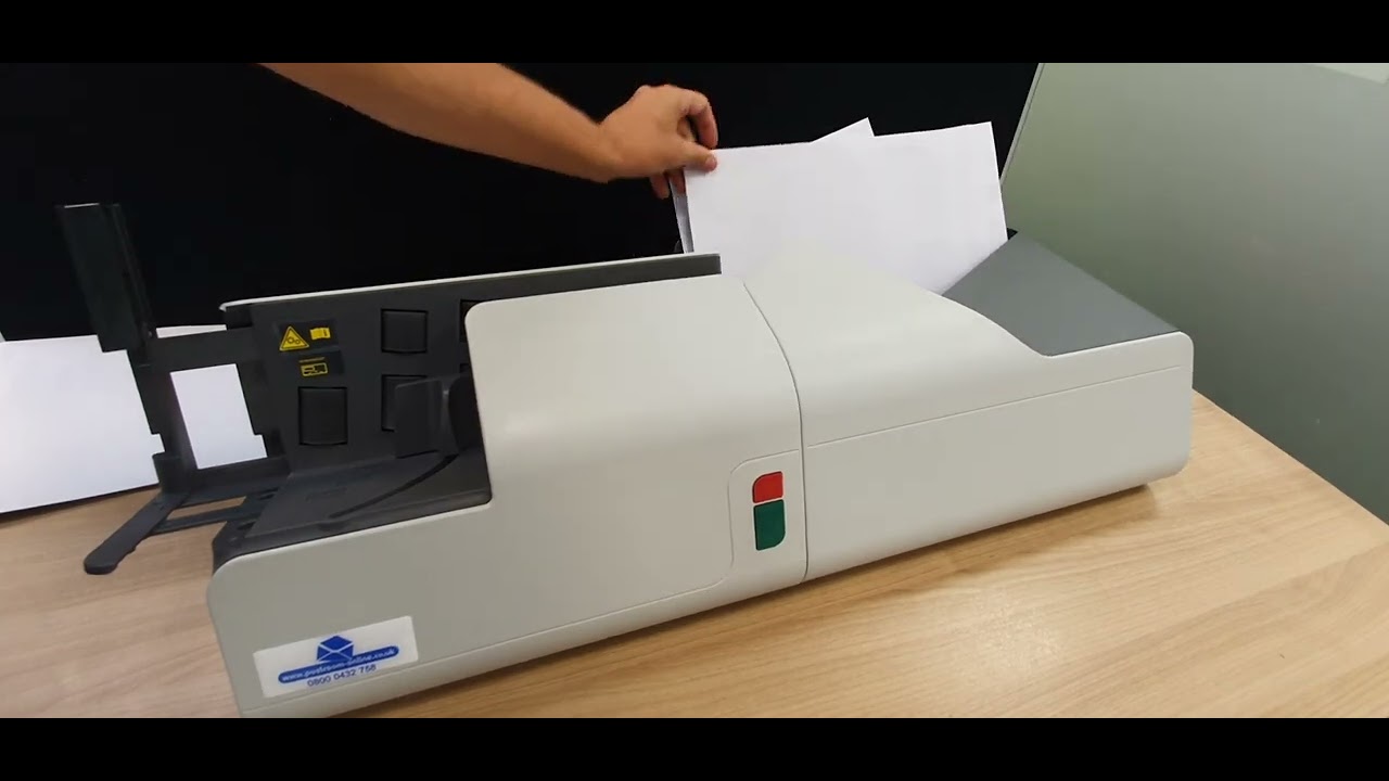 How to set up and use a LM-16 Envelope Letter Opening Machine