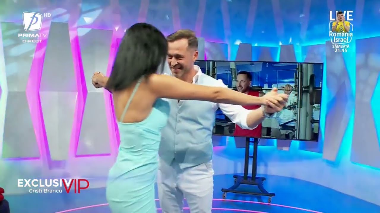 Caliente! Dinu Maxer și noua iubită încing ringul de dans cu o bachata