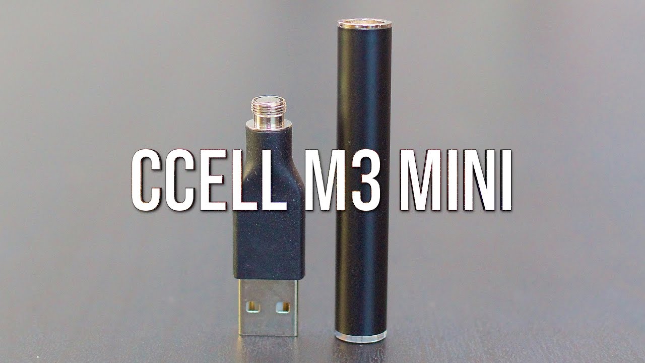 CCell M3 Mini 510 Cartridge Battery - Product Demo | GWNVC's Vaporizer Reviews