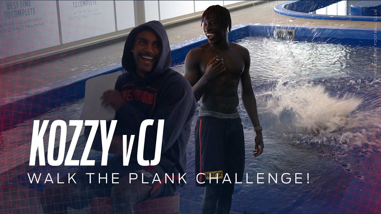 Who's Gonna Take The Plunge?? 🥶 CJ and Kozzy Duke It Out