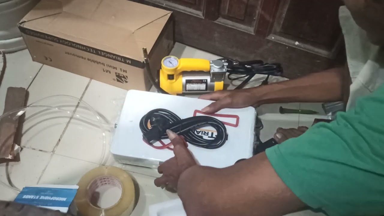 Unboxing Mesin Bubble LCD Remover M1 M-TRIANGEL