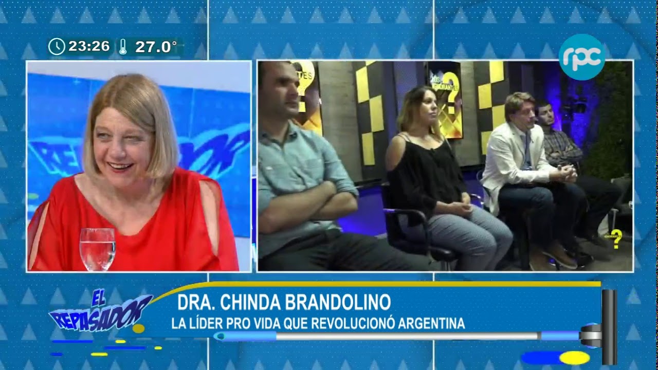 Compendio de zascas de Chinda Brandolino a feministas y pro abortistas