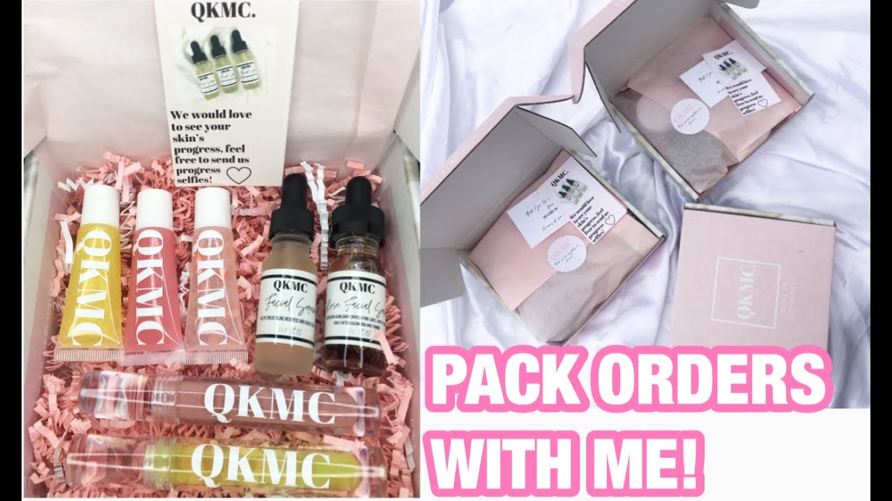 PACKING ORDERS DURING QUARANTINE PT2/CUSTOM PACKAGING|LIFE OF A ENTREPRENEUR
