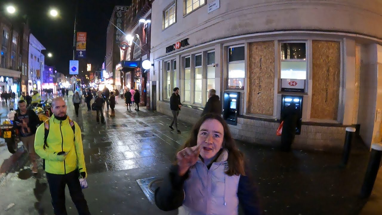 Street Preaching in Dark Camden Town, London