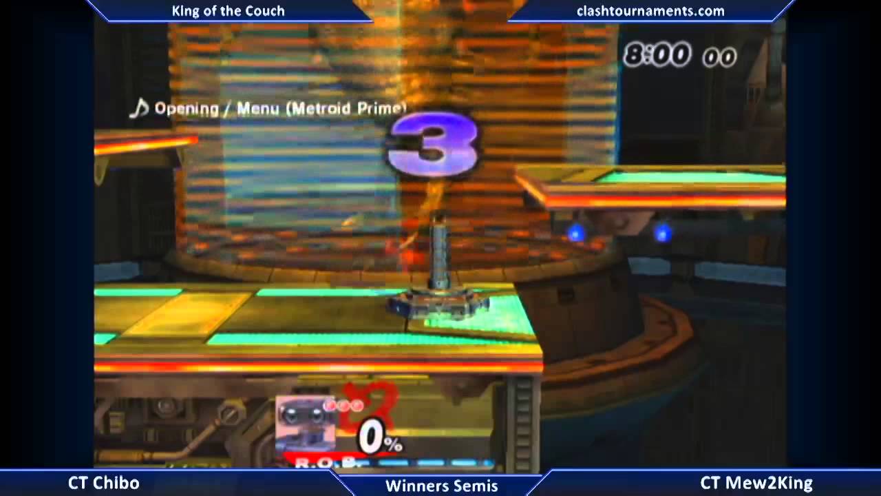 SSBB - CT Mew2King vs CT Chibo - KOTC