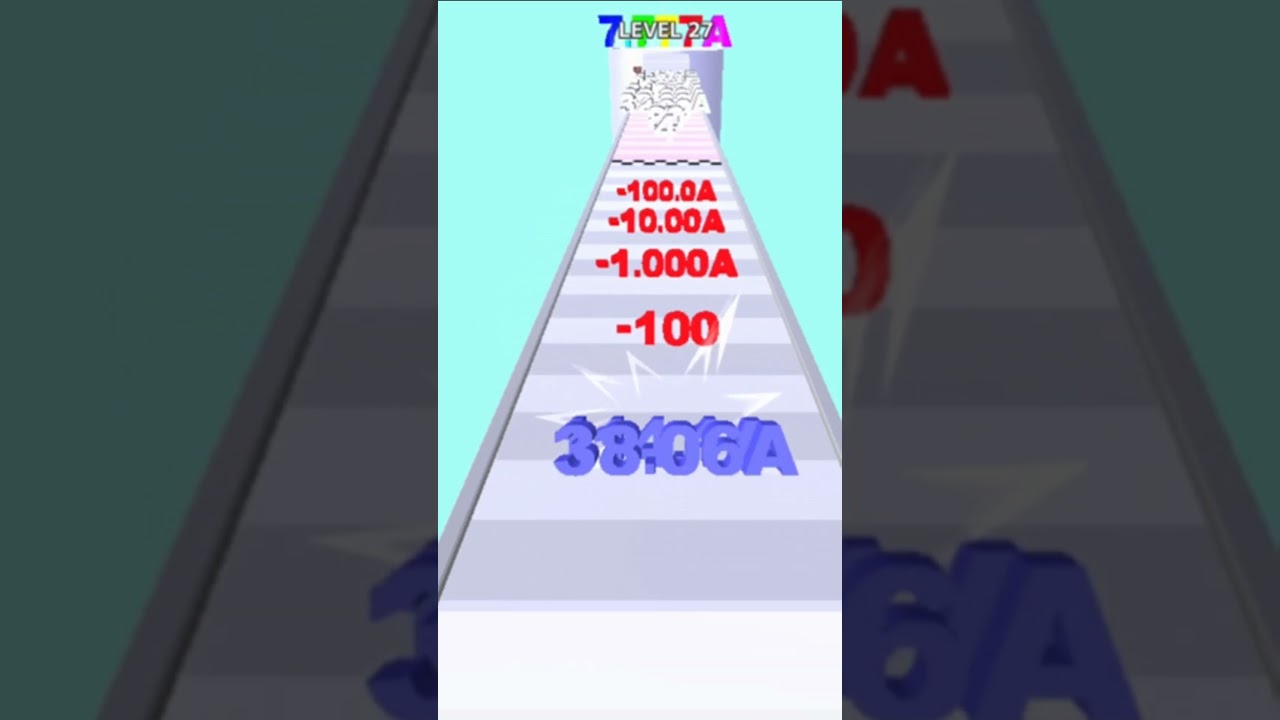 Number Merge Run | Merge, Shoot, And Run In Numbered Challenge! #numbermergerun #shoot