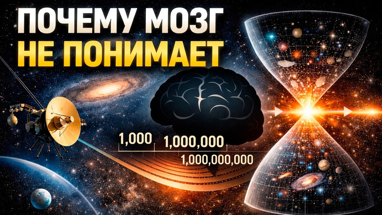 Почему мозг не понимает Вселенную: Вояджеры, 70 000 лет до звезды и пределы нашего восприятия