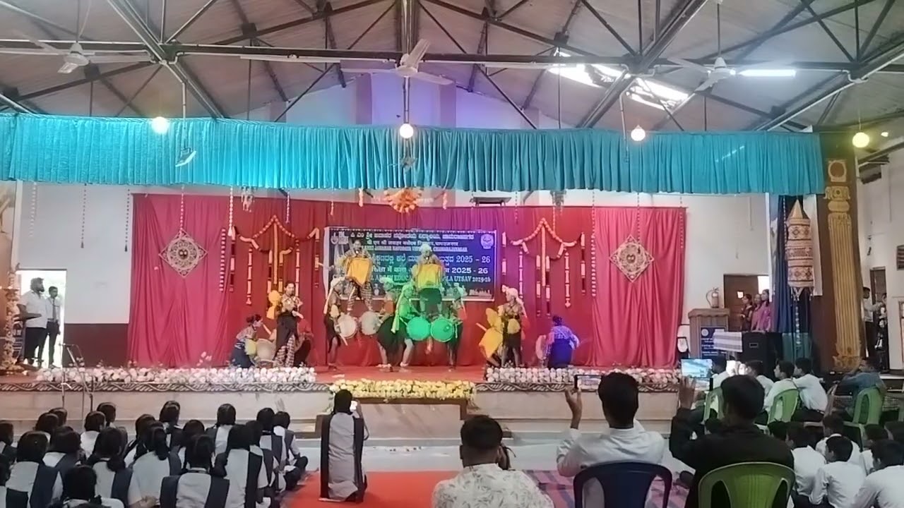 Dollu kunitha @ jnv mandya