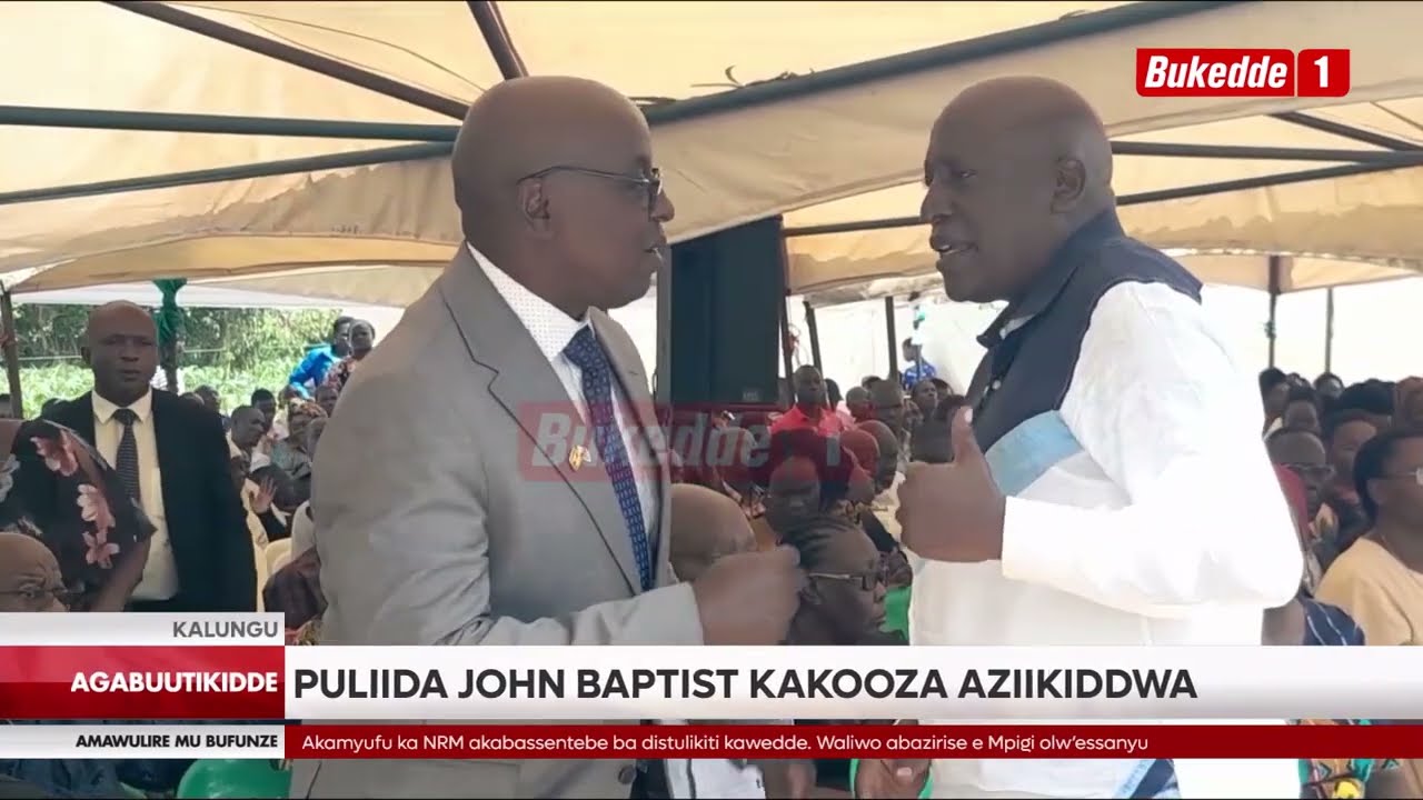 Agabuutikidde Puliida John Baptist Kakooza aziikiddwa, Ssaabalamuzi Dollo amutenderezza,