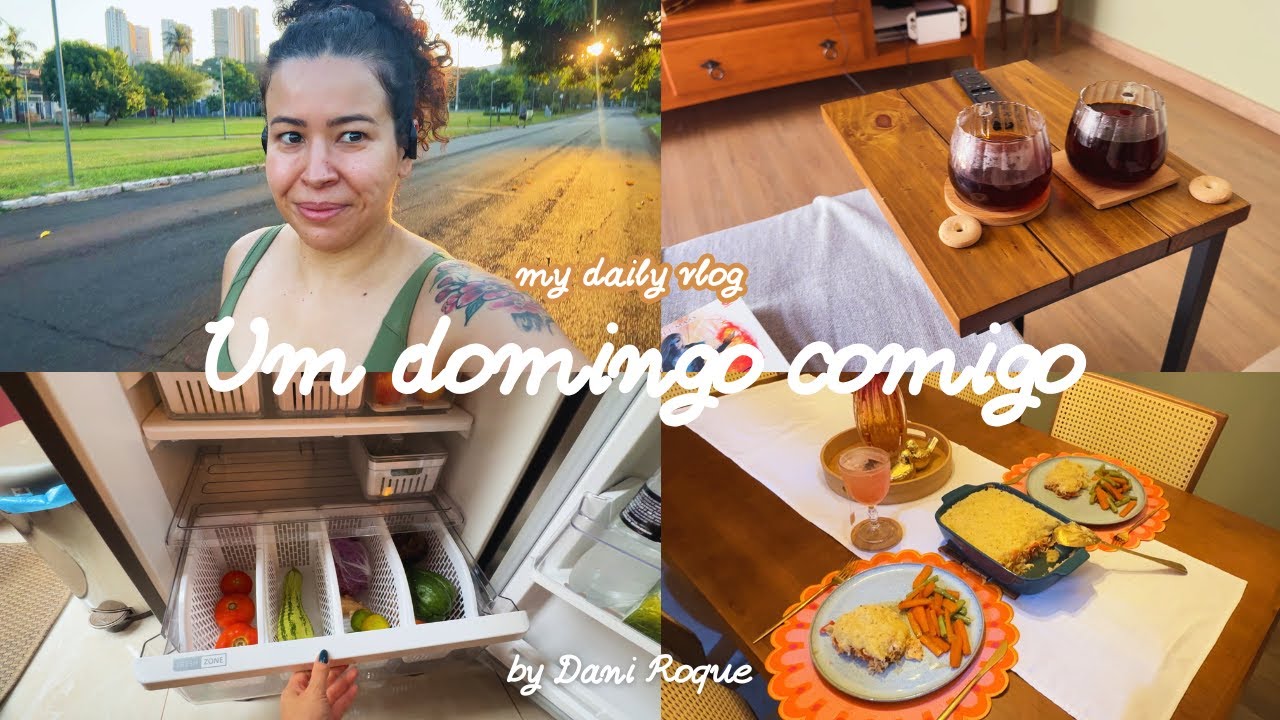meu primeiro 7km + receita de escondidinho de mandioca com frango + dica de organização na cozinha