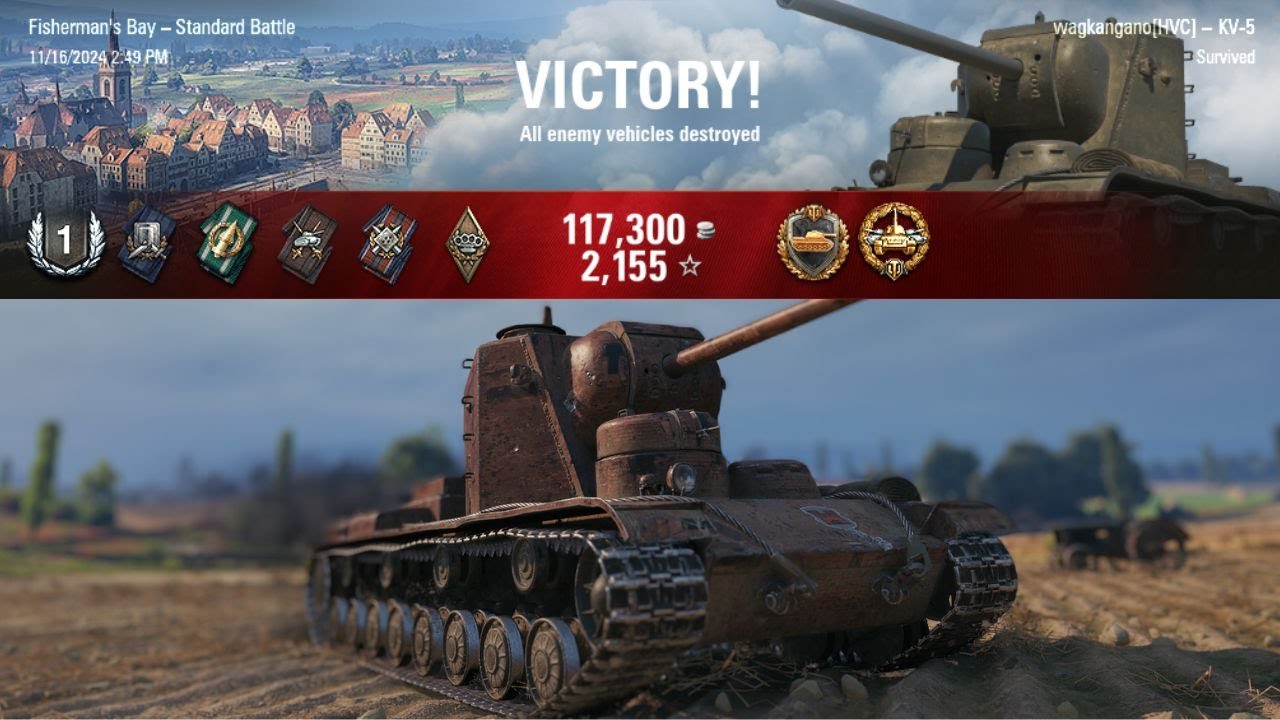 KV-5 - 3.7K DMG 3.1K Blocked
