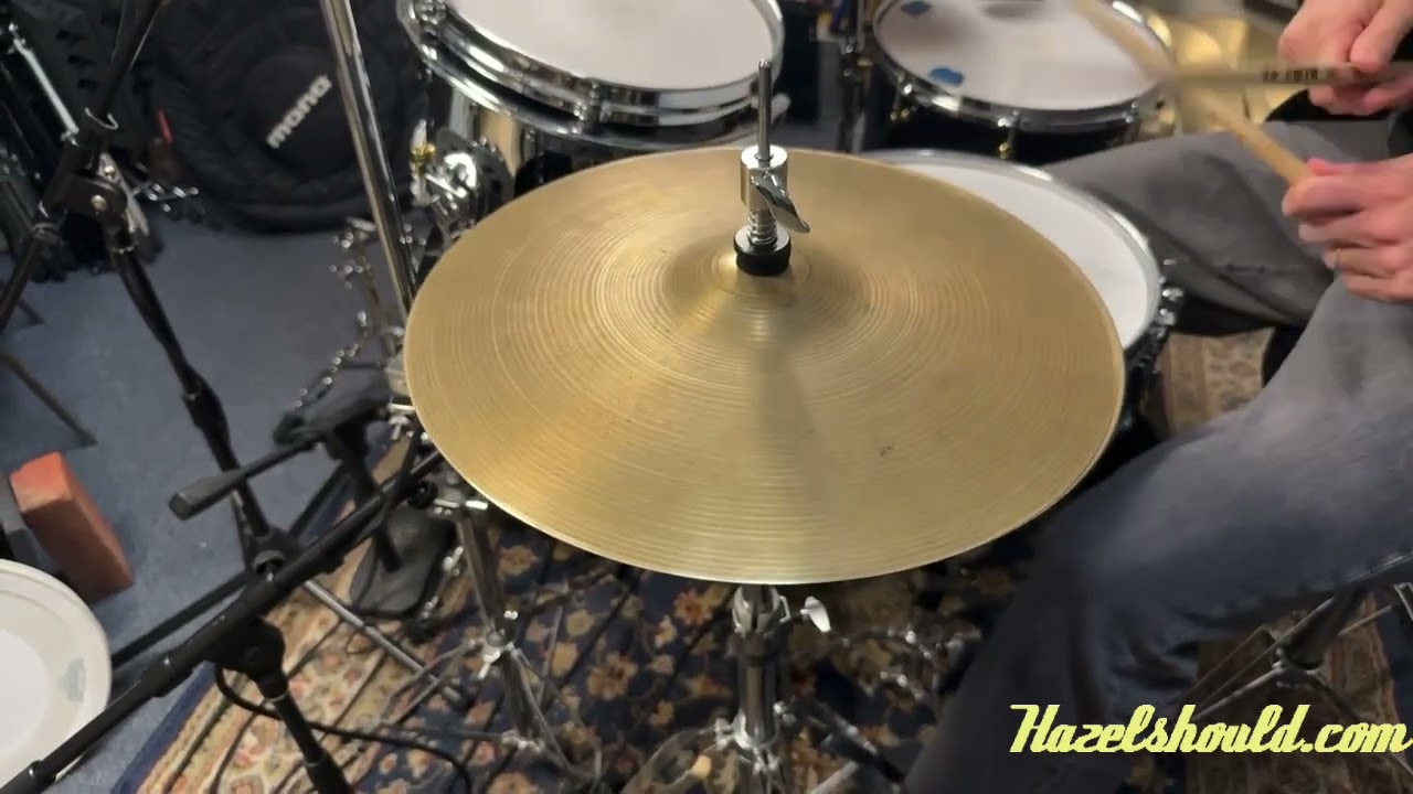 Vintage Zildjian New Beat 14” Hihats 840 1253 g