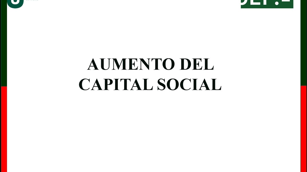 03  Aumento de capital