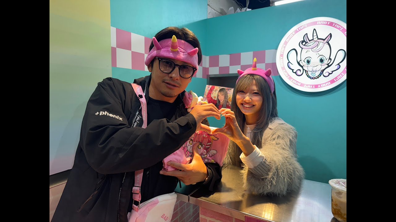 大阪上陸！！アメ村No.1タピオカ店ベビタピに行ってみた