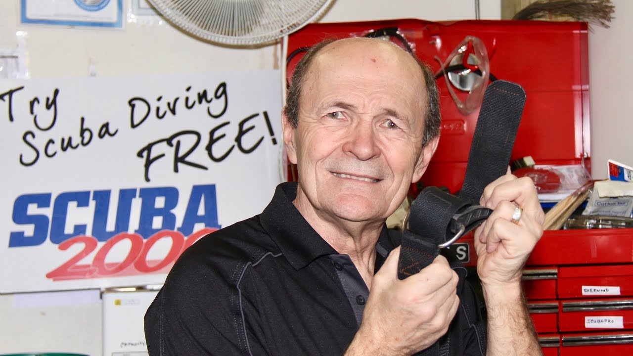 Threading A Scuba Tank Band - Scuba Tech Tips: S05E08