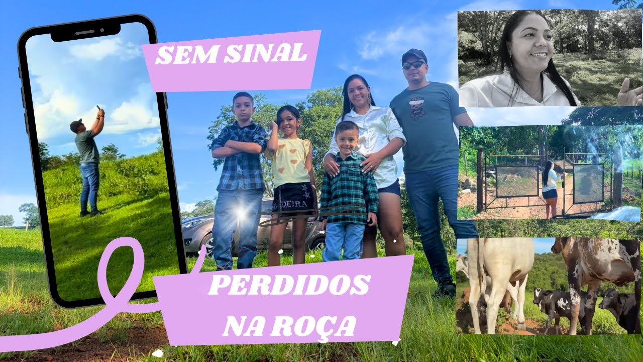 SEM  SINAL DE GPS FICAMOS PERDIDOS NA ROÇA 😳