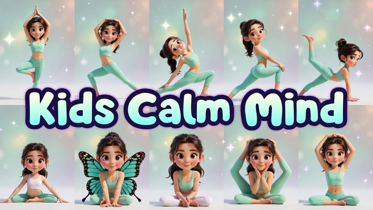Kids Yoga at Home | Easy and Calm Long Yoga Practice | Gentle Kids Yoga Practice