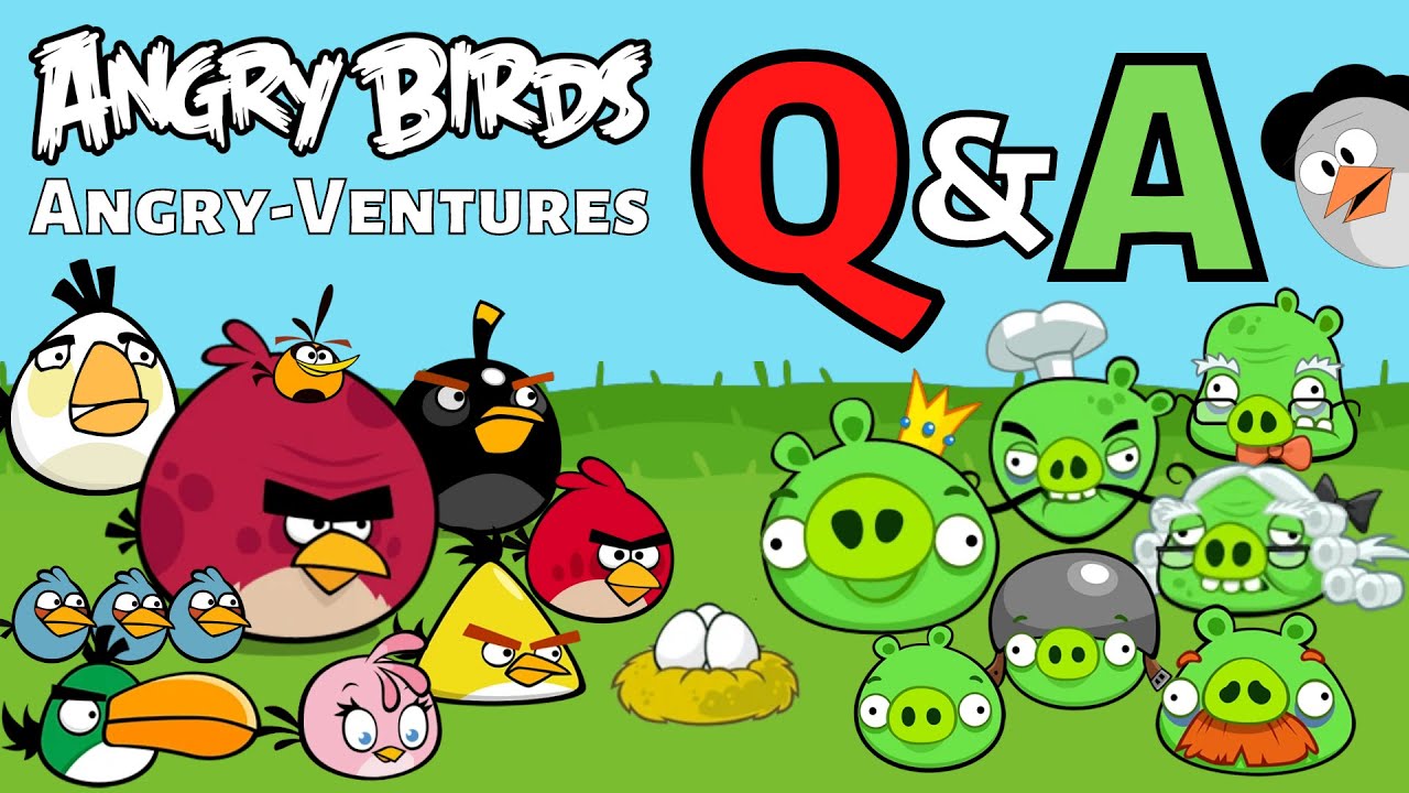 Angry Birds Angry-Ventures Cast Q&A | 1,000 Subscriber Special!