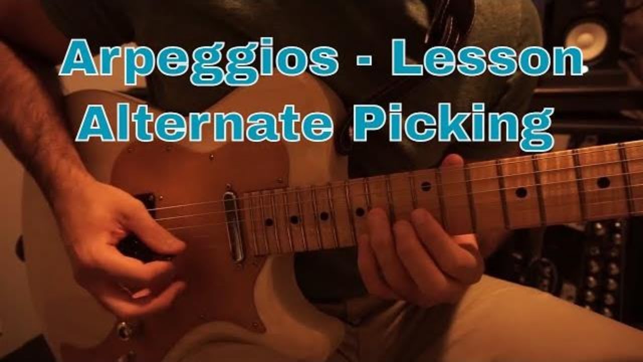 Effective Alternate Picking Lesson | 1 Arpeggio Exercise