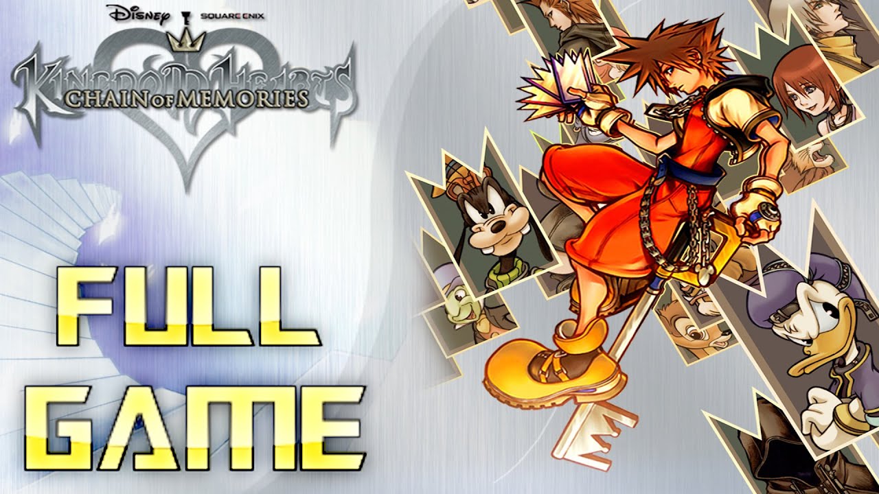 Kingdom Hearts Re: Chain of Memories | Full Game Walkthrough | No Commentary