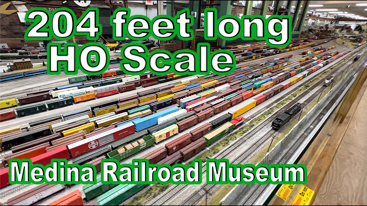 Largest HO Scale Layout in Western New York: Medina Railroad Museum
