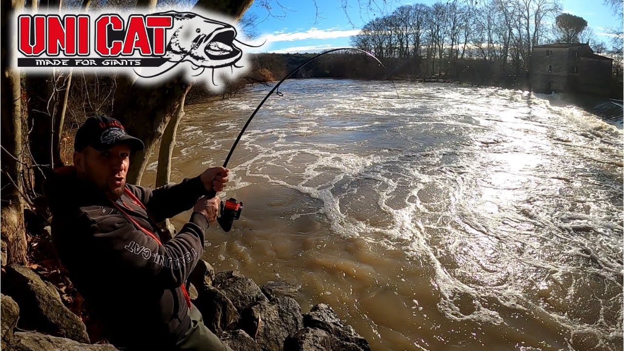 Extrême Spinning DANS UNE RIVIERE DECHAINEE !!! #UnicatSpinning#junkycat#Catfish