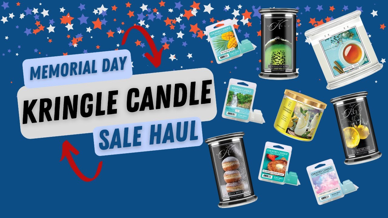 📦 🛍️ Kringle Candle Haul & Unboxing | 🇺🇸 Memorial Day Sale Candles | Cold Impression Review