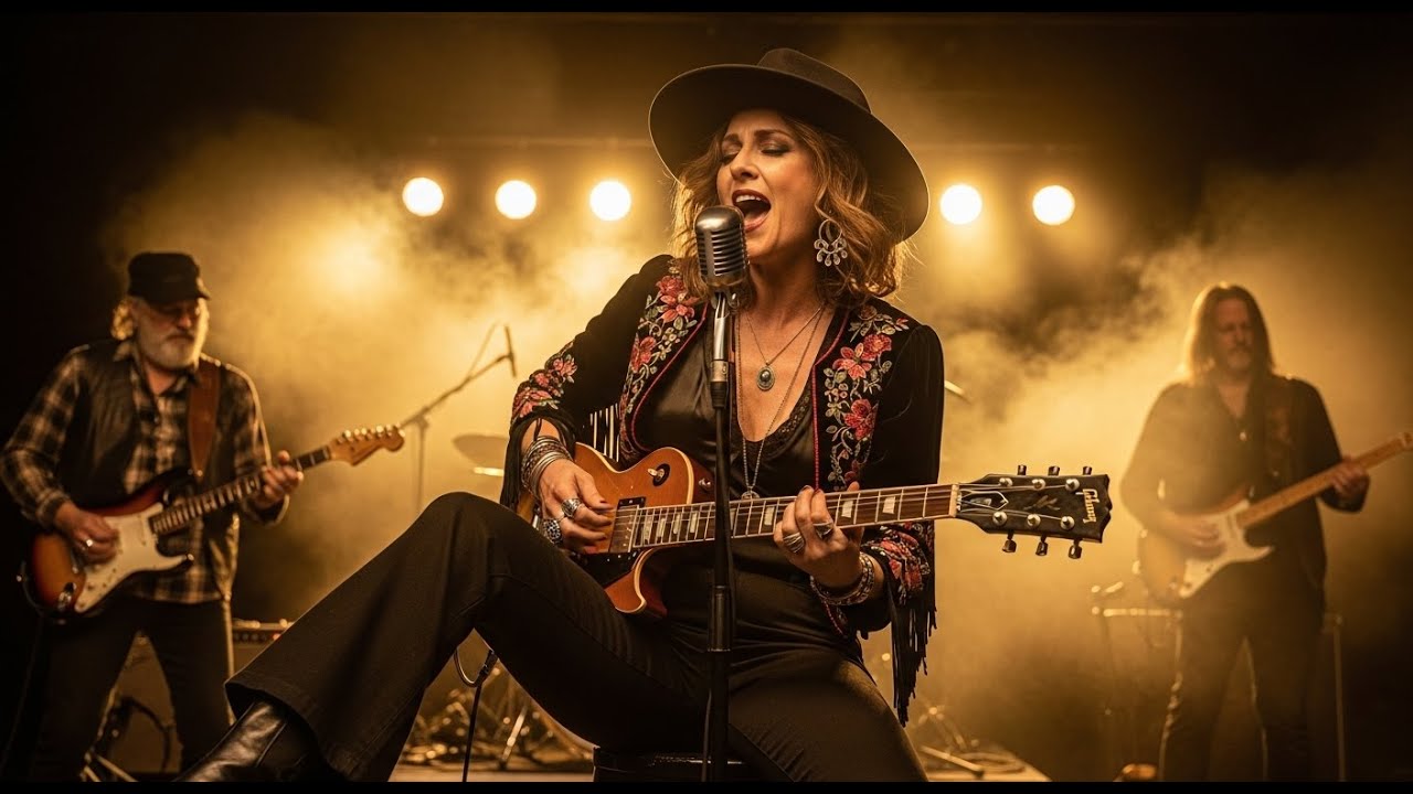 Etta James, Clapton, ZZ Top, Jimi Hendrix Inspired Emotional Lady Blues Rock Nostalgic Moment Vibe