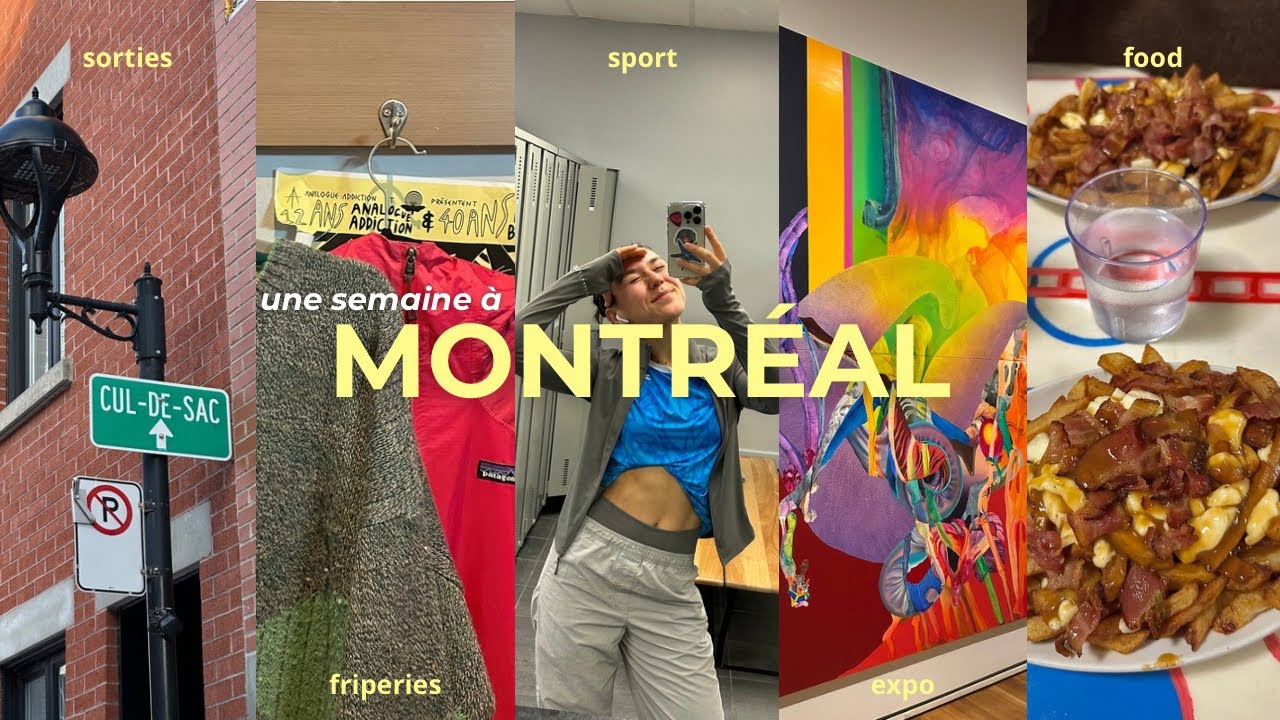 ma première semaine ici ☆ | Montréal journal