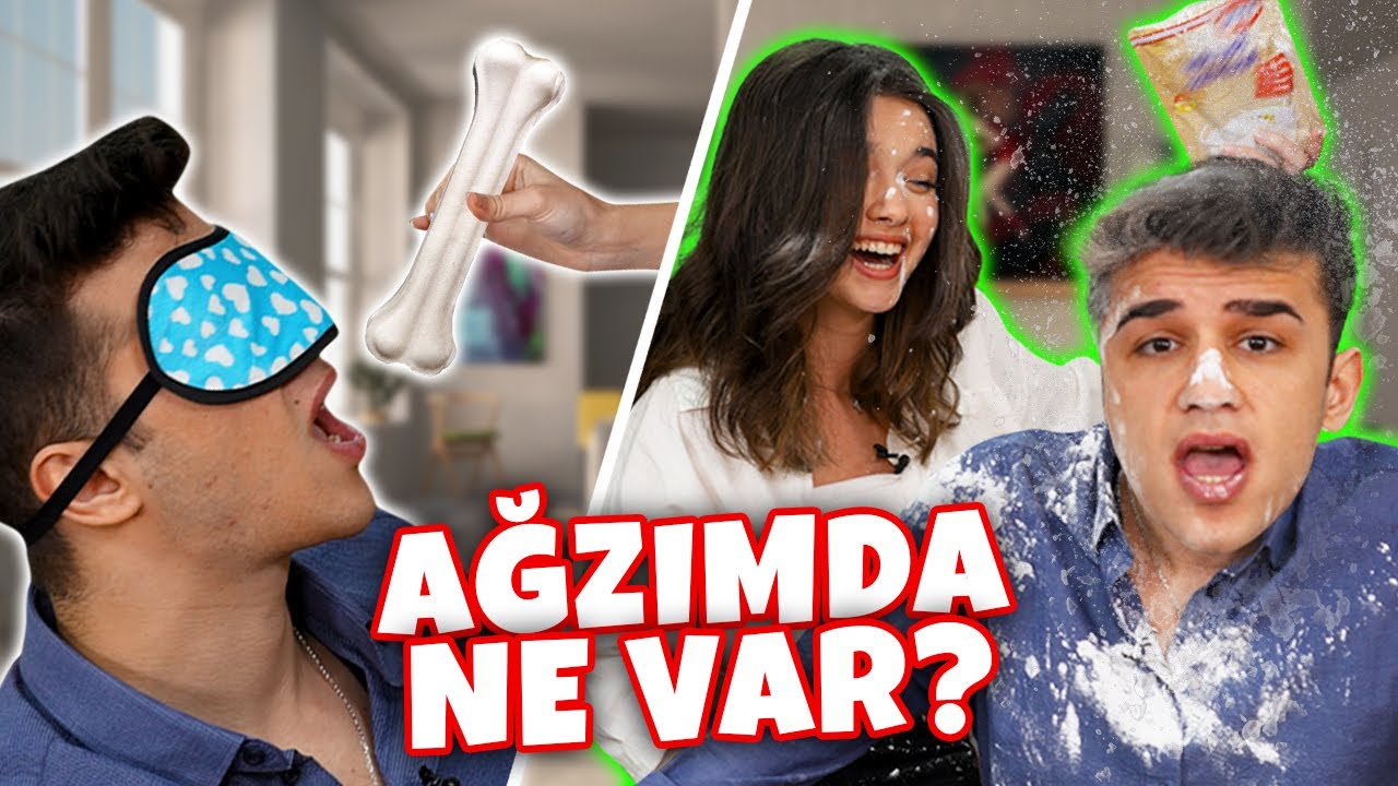 AĞZIMDA NE VAR CHALLENGE !? (KUSTUM) @siladundar1