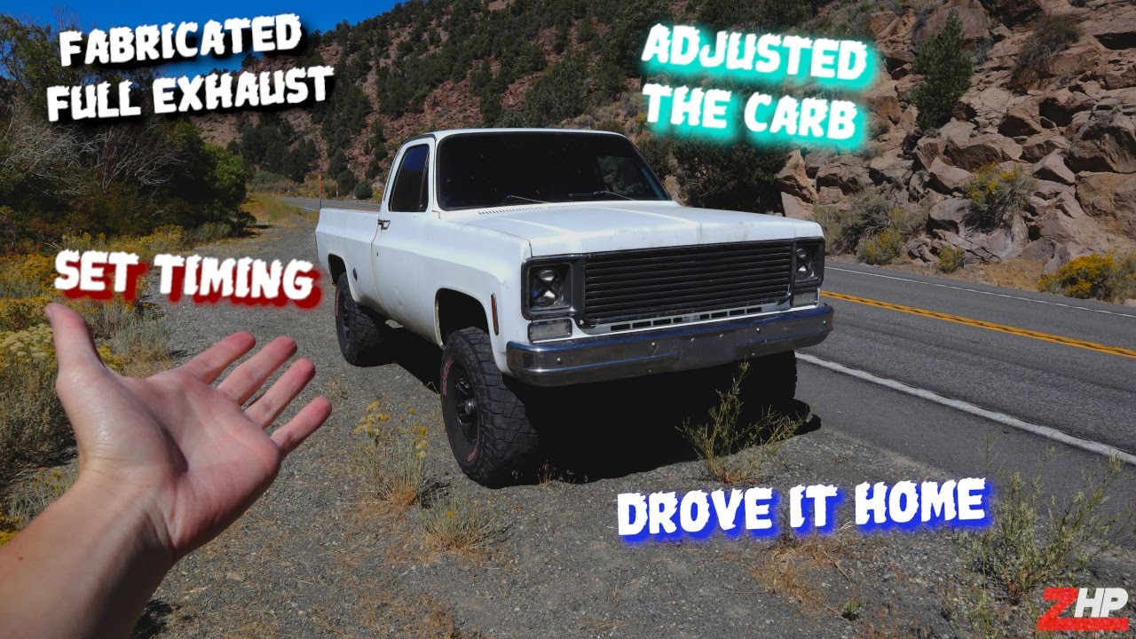 We bought a 1975 K10 and drove it 500+ miles home