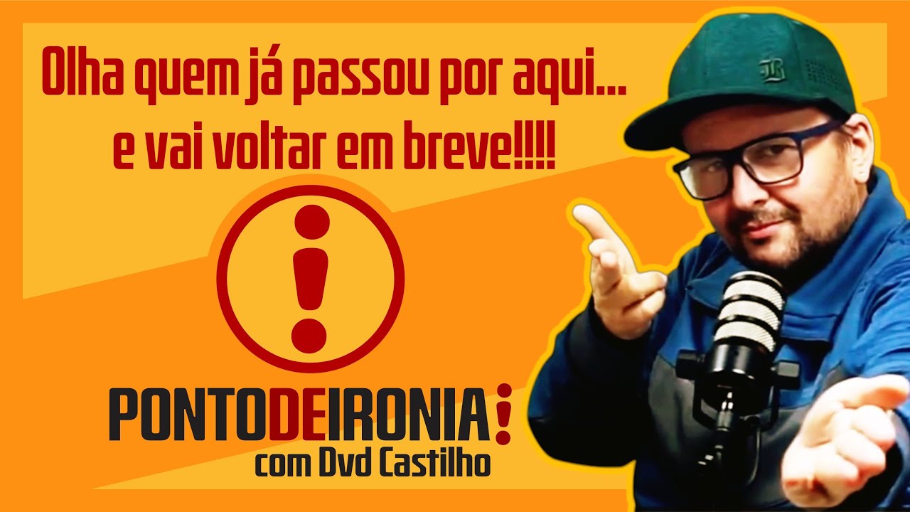 CONHE&Ccedil;A AGORA O PONTO DE IRONIA COM DVD CASTILLO!!!