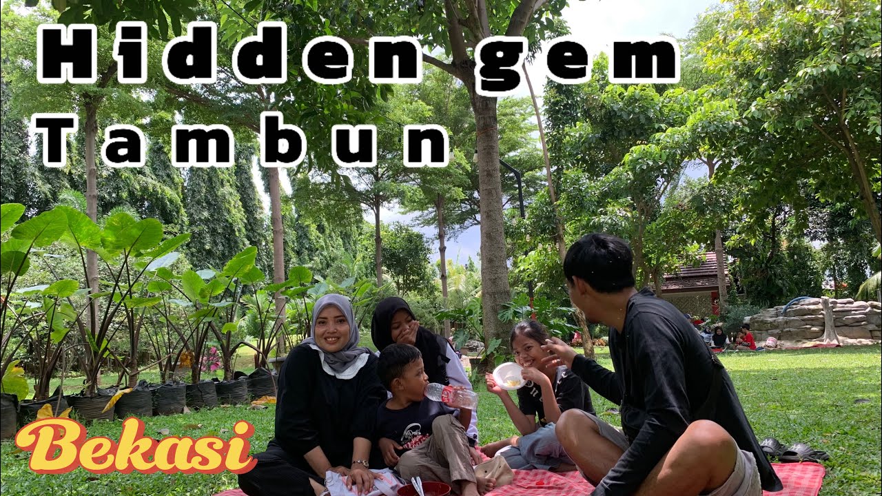 ORANG BEKASI  HARUS KESINI ❗️TEMPAT NYANTUY BISA BARBEQUE’an JUGA❓TAMAN PELATARAN TAMBUN BEKASI