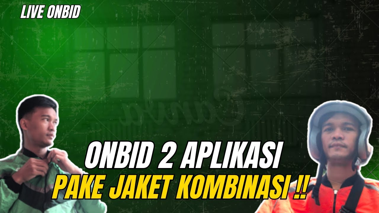 ONBID DI 2 APLIKASI JADI FLEKSIBEL‼️PAKE JAKET KOMBINASI INI‼️🔥