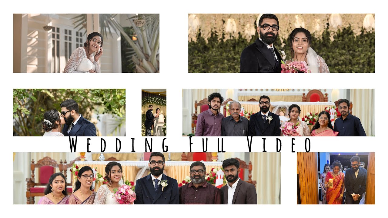 The Complete Wedding Story🤵🏻👰🏻‍♀️ Jithin MJ  & Divya Colin🧿
