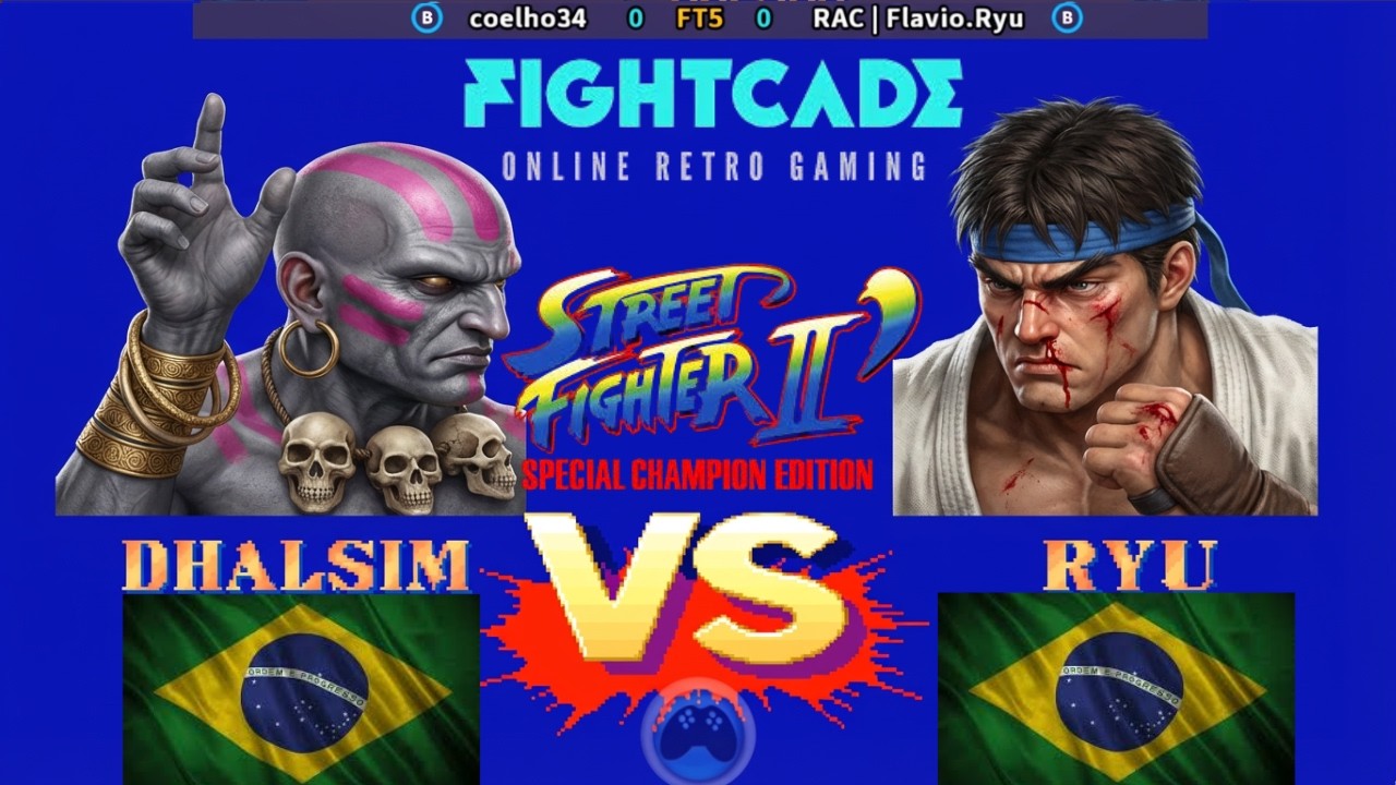 Street Fighter 2'CE RAC | Flavio.Ryu vs coelho34 FT5