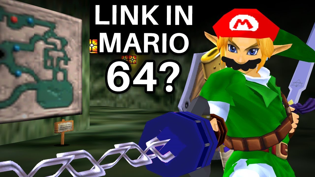What if Link was in Super Mario 64?