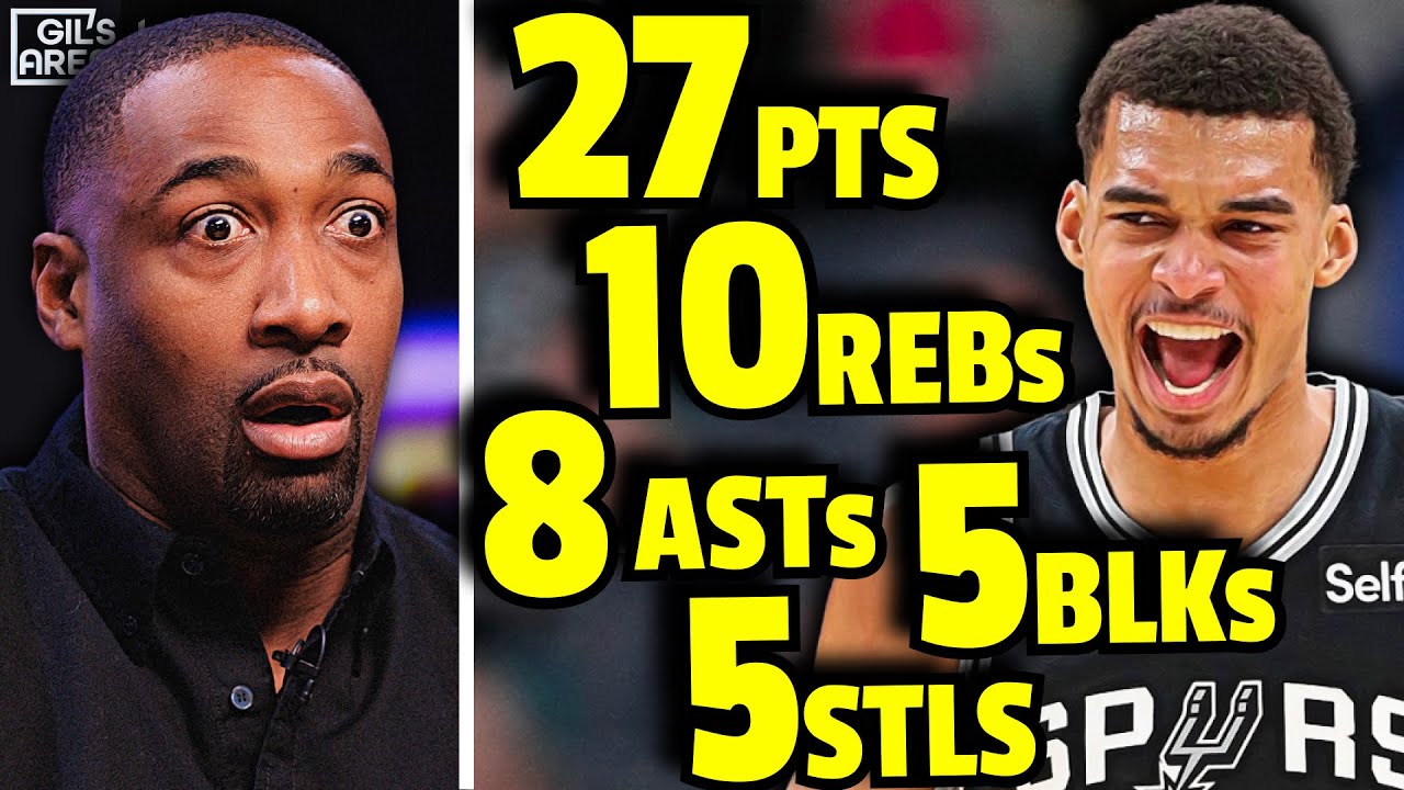 Victor Wembanyama Continues To AMAZE Gilbert Arenas