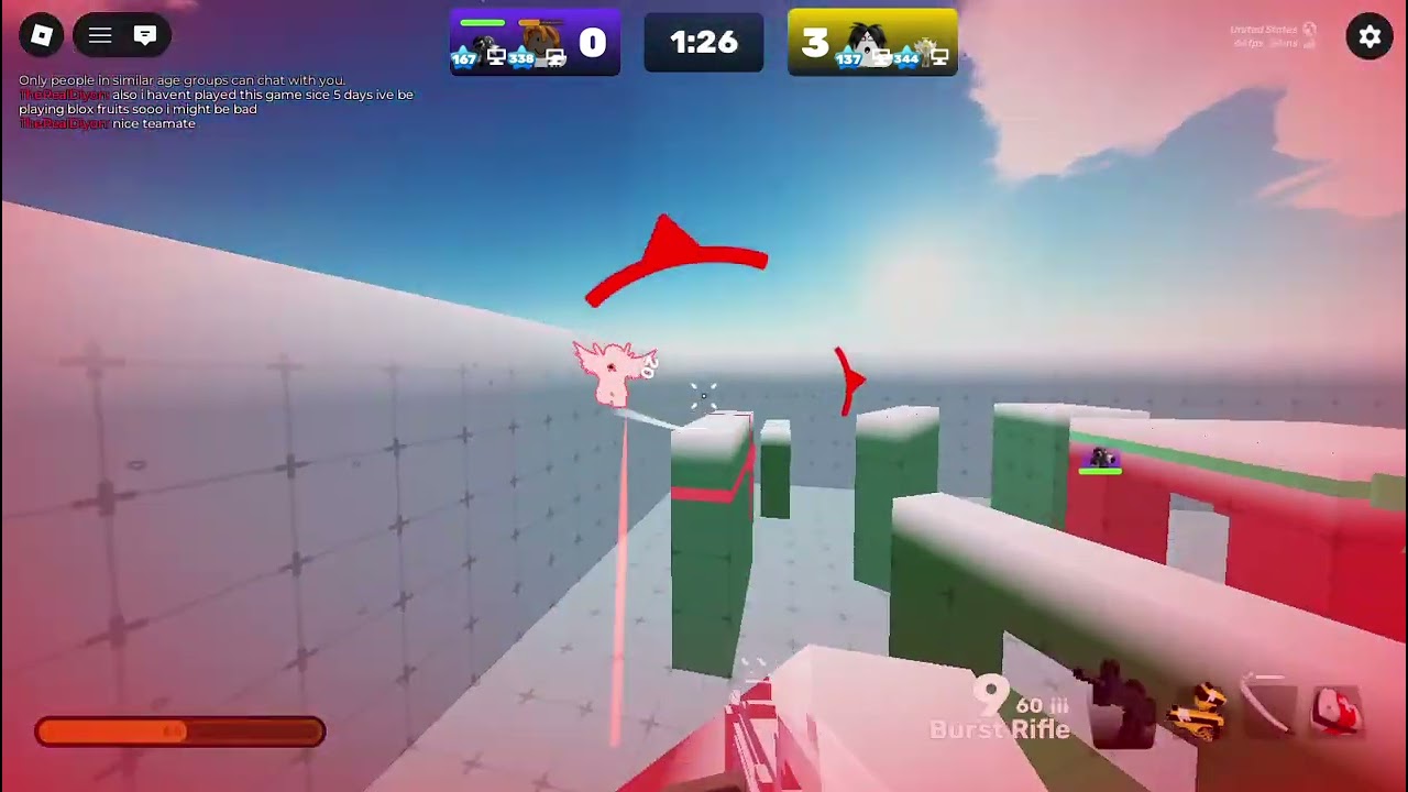 i Played roblox rivals 2v2s