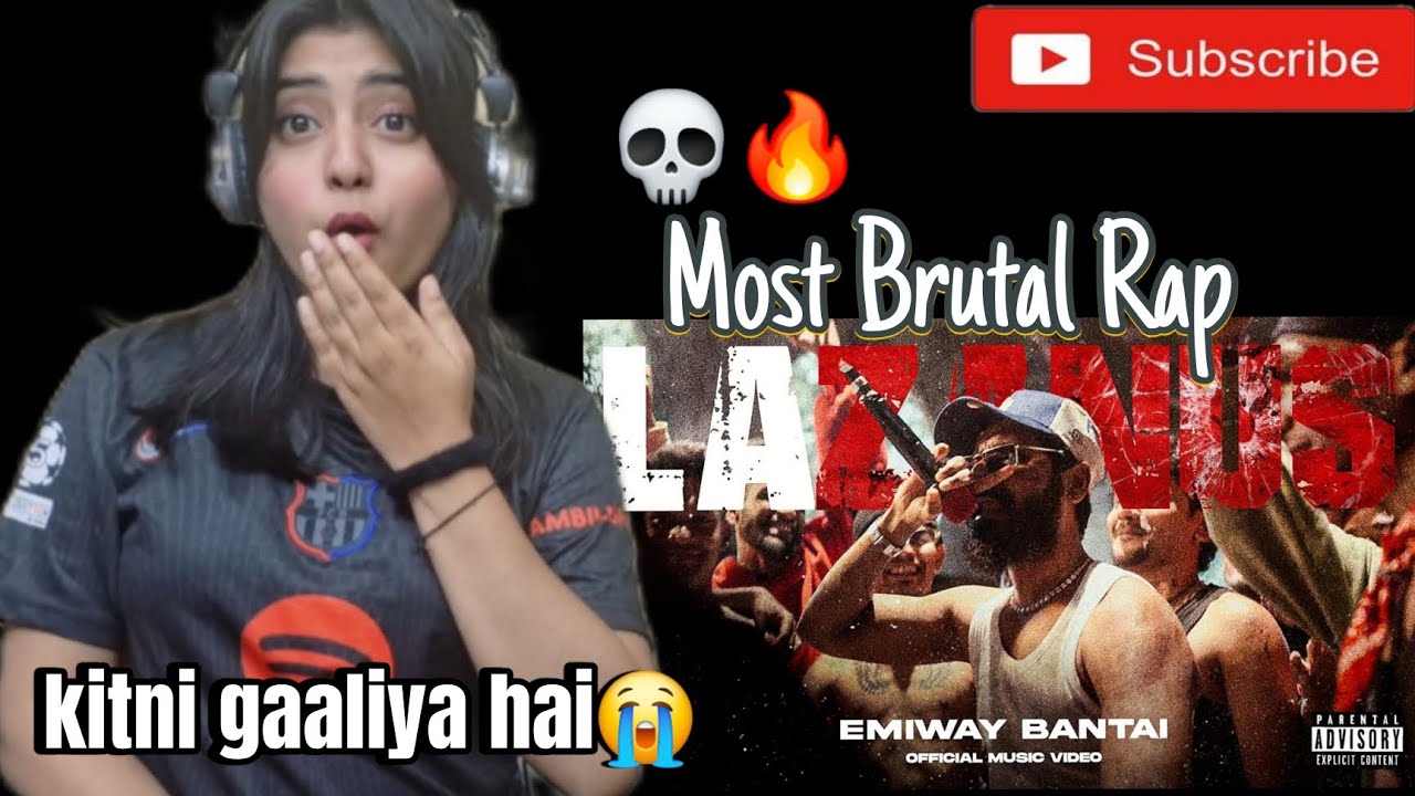 Emiway bantai- Lazanus 💀🔥|(DISS TRACK)|Vibecheckreaction 